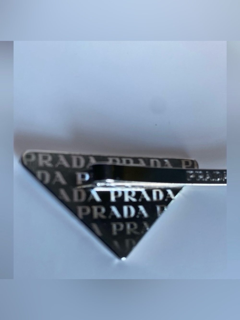 Prada Pink and Silver Triangle
Hair Clips - Picture 5 of 5